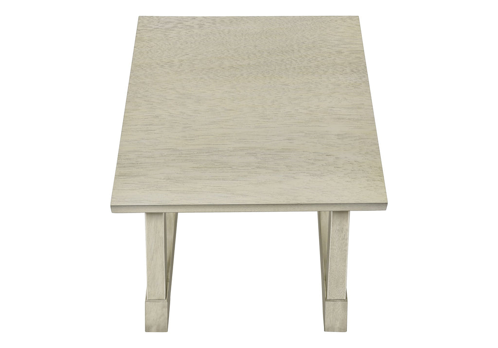 Antique White Accent Table