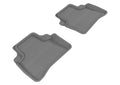 3D MAXpider 2010-2016 Mercedes-Benz E-Class W212 Kagu 2nd Row Floormats - Gray L1MB05721501