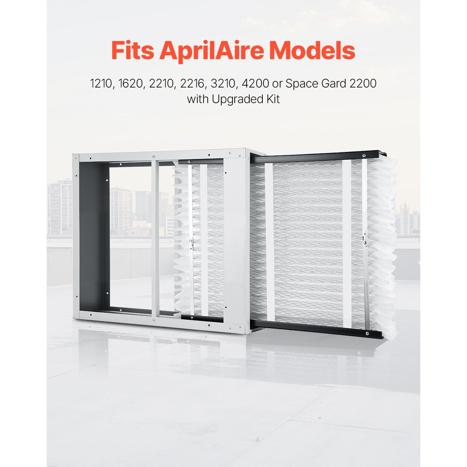 Air Filters MERV 13 Electrostatic Pleated HVAC Furnace Filter 4-Pack