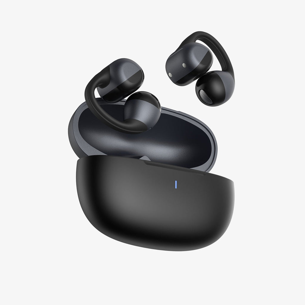 KP-124 Best-selling Wireless Bluetooth Ear-clip Headphones Open-ear Design Long Battery Life High Sound Quality In Stock Now