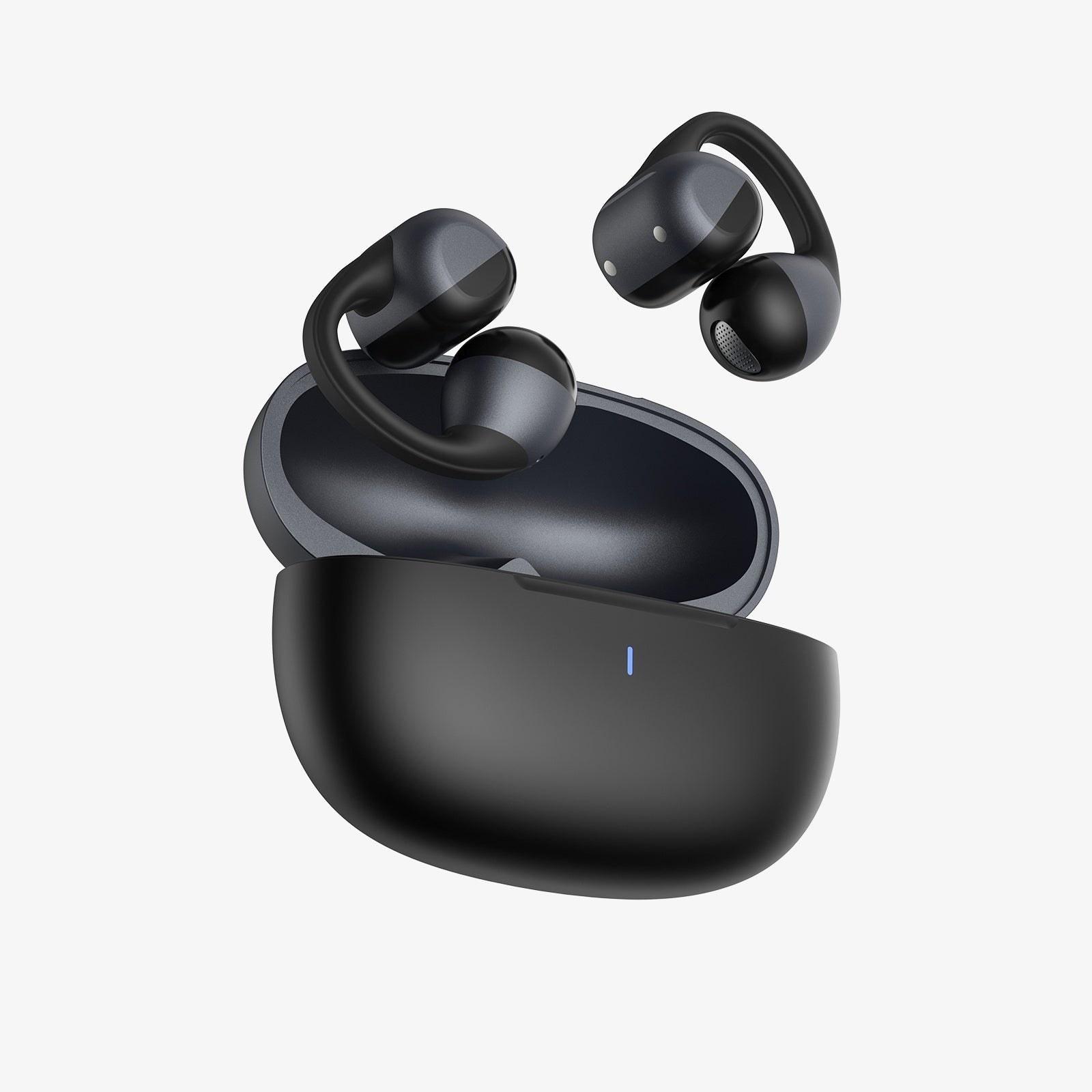 KP-124 Best-selling Wireless Bluetooth Ear-clip Headphones Open-ear Design Long Battery Life High Sound Quality In Stock Now