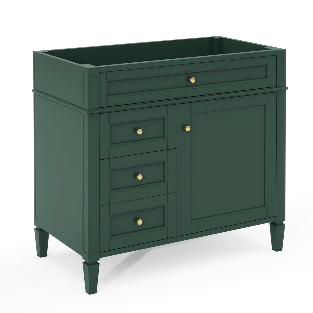 36" Bathroom Vanity Cabinet Without Top Sink