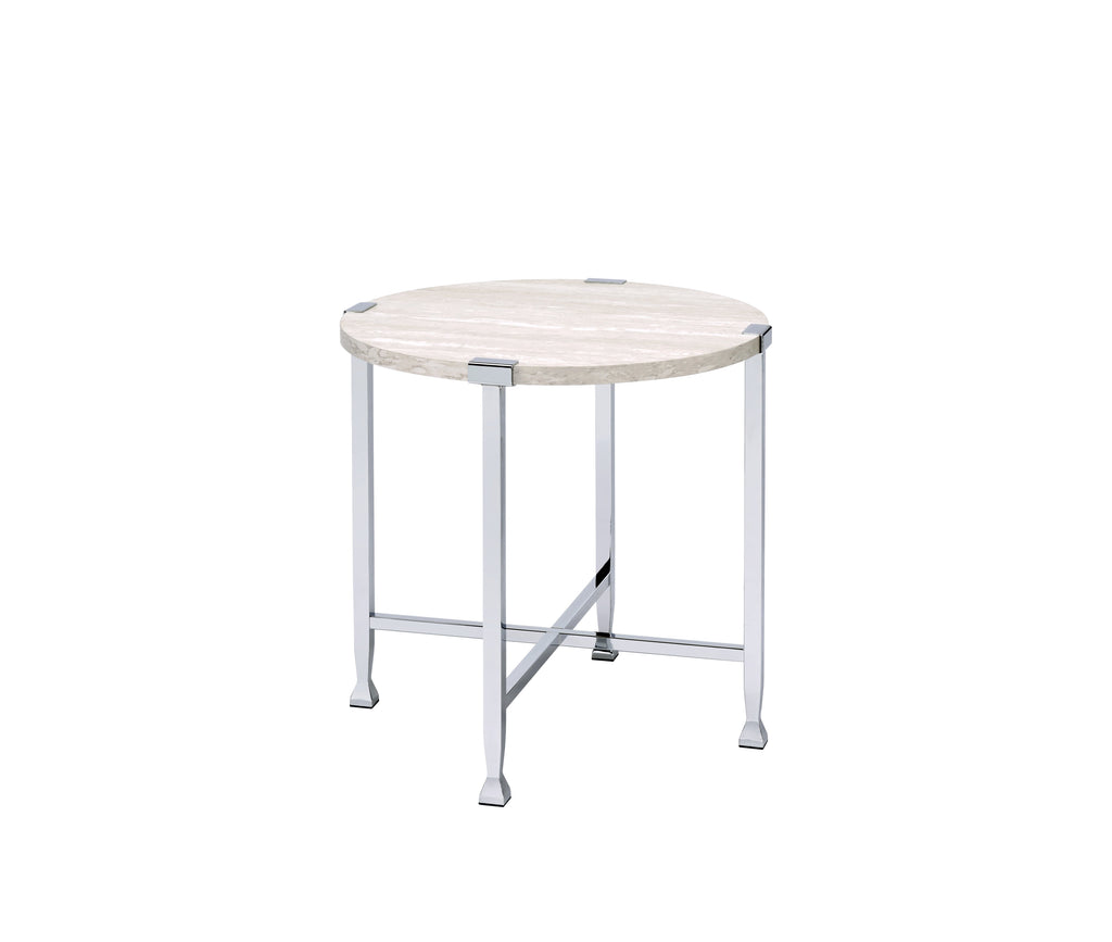Brecon Round End Table