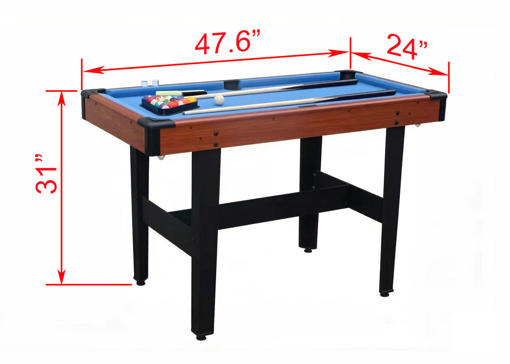 48 Inch Game Table - Combo Game Table Set