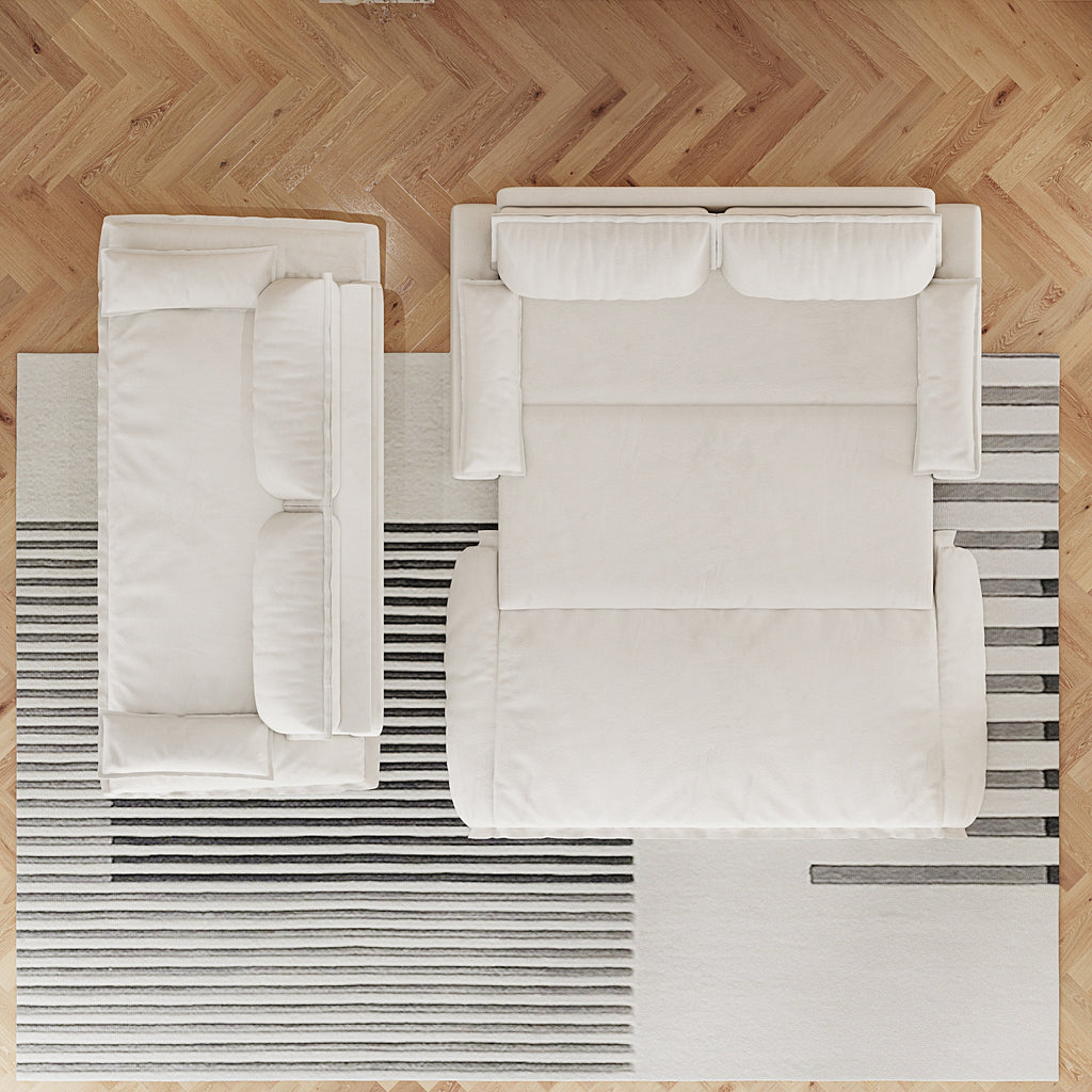73.2" Queen Pull Out Sofa Bed
