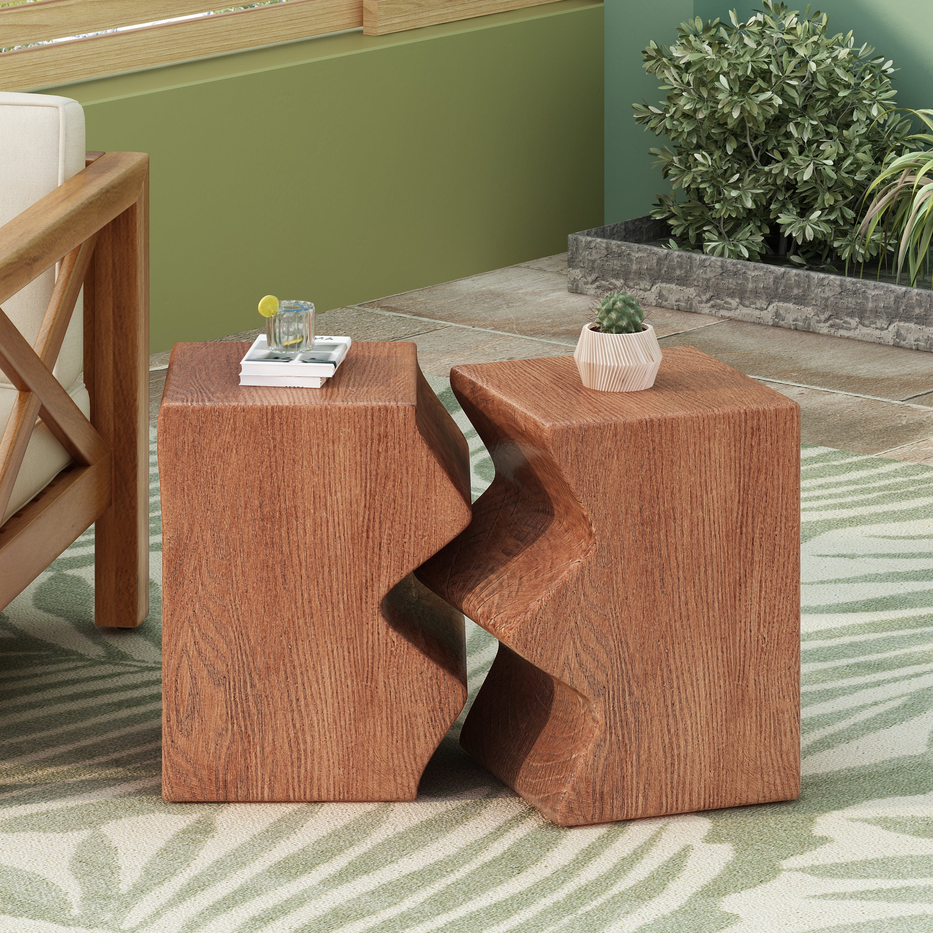 MGO Side Table Set of 2