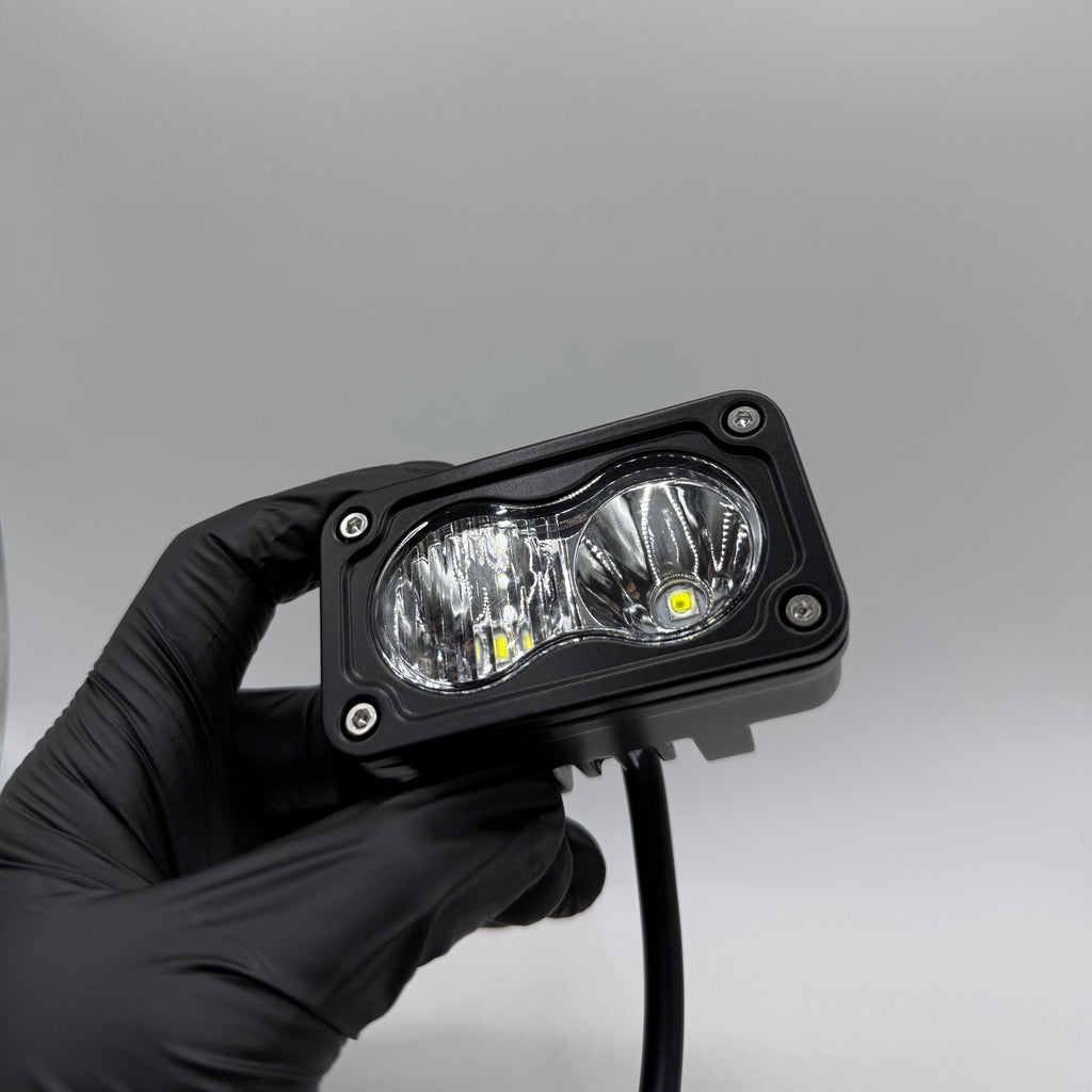 Rechargeable Battery Powered Baja Light w/ Switch (Metal)