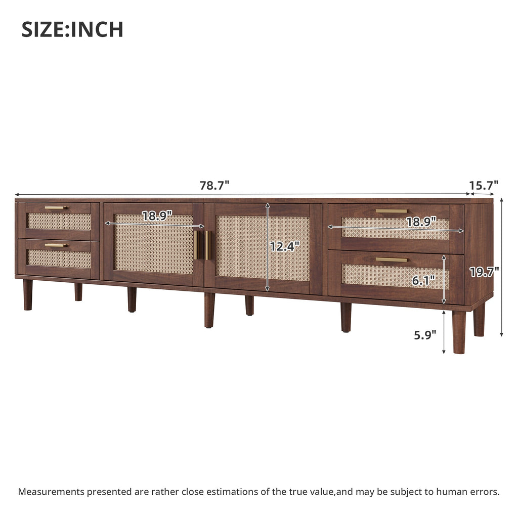 78 Inch TV Stand for TVs Up to 85 Inch