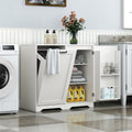 Laundry Cabinet with Doors and Adjustable Shelf