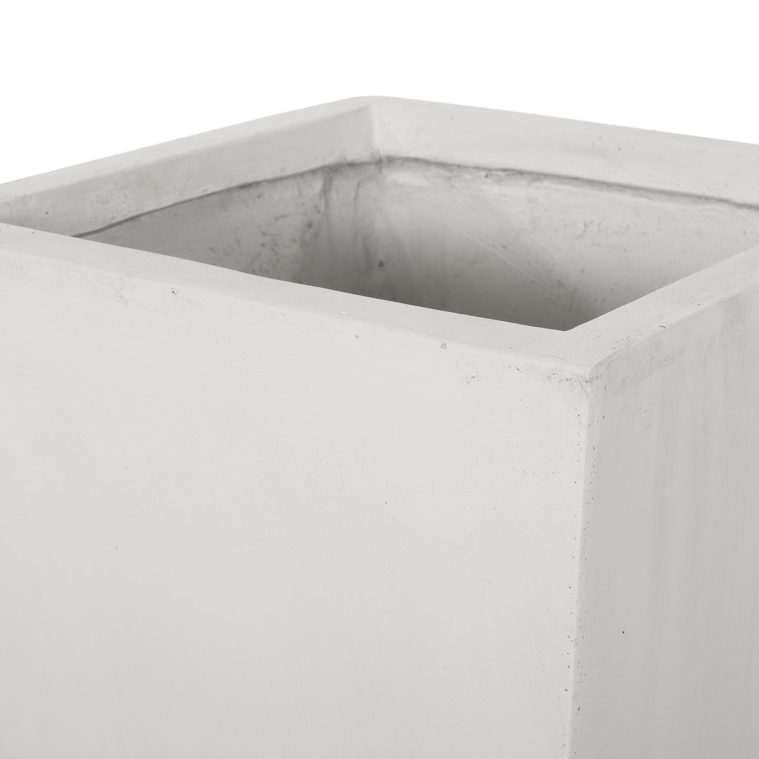 Outdoor Modern MGO Cast Stone Planter