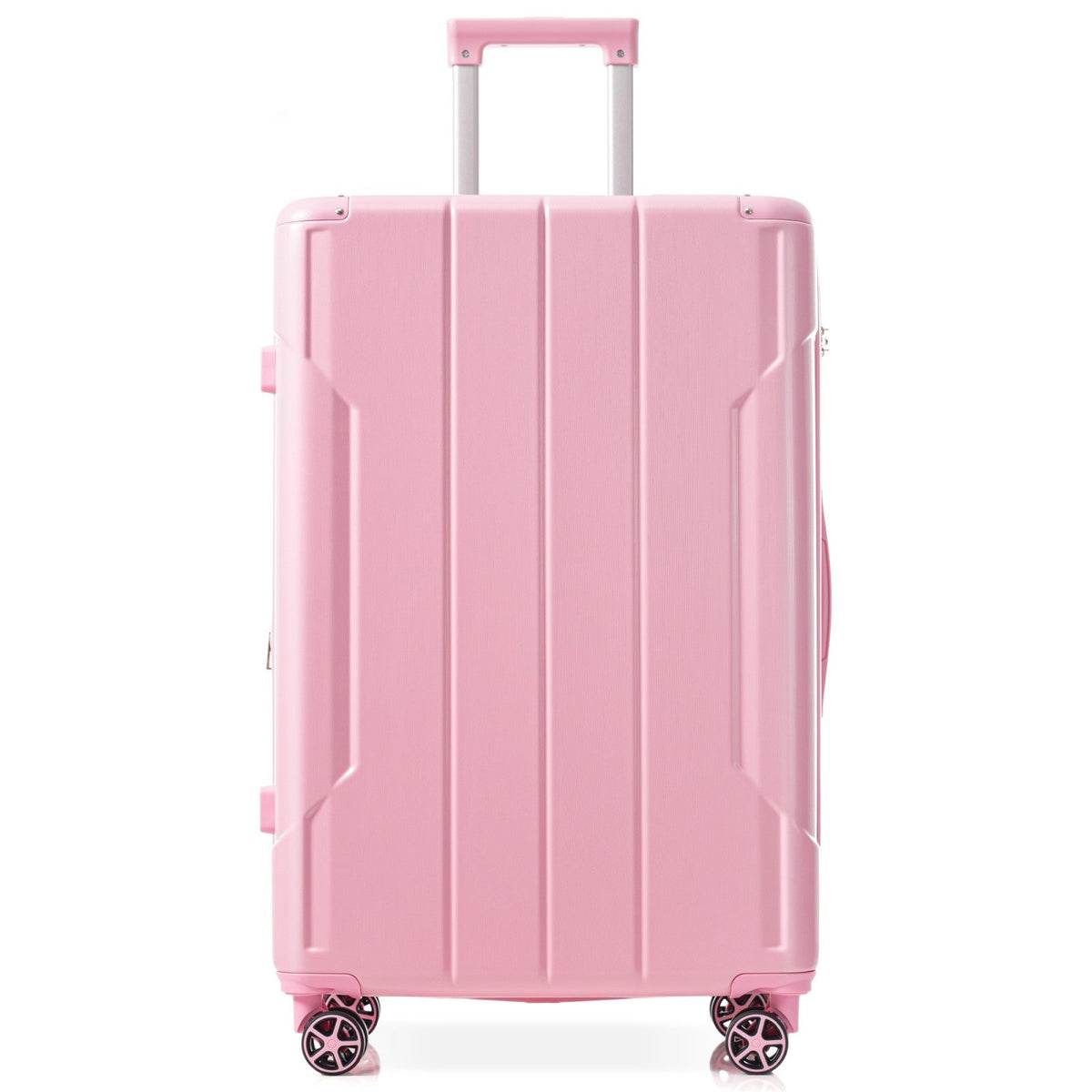 Hardshell Luggage - 24-Inch Expandable ABS Suitcase in Green