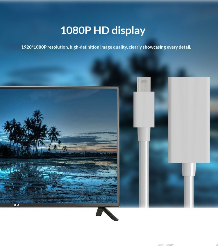 4K HD Thunderbolt To Computer Adapter Cable