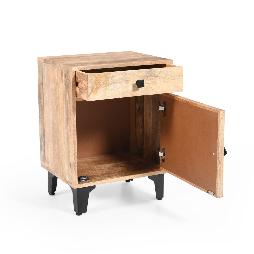 Solid Wood Nightstand