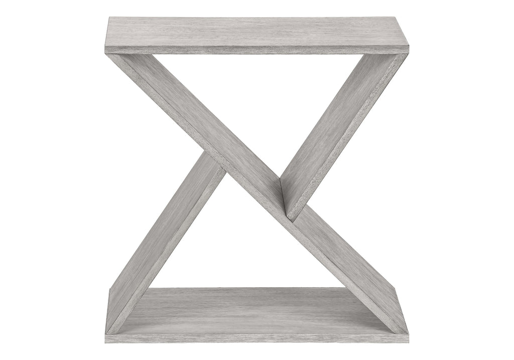 Accent Table - Modern Grey Wash Finish