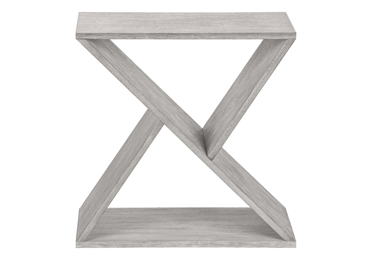 Accent Table - Modern Grey Wash Finish