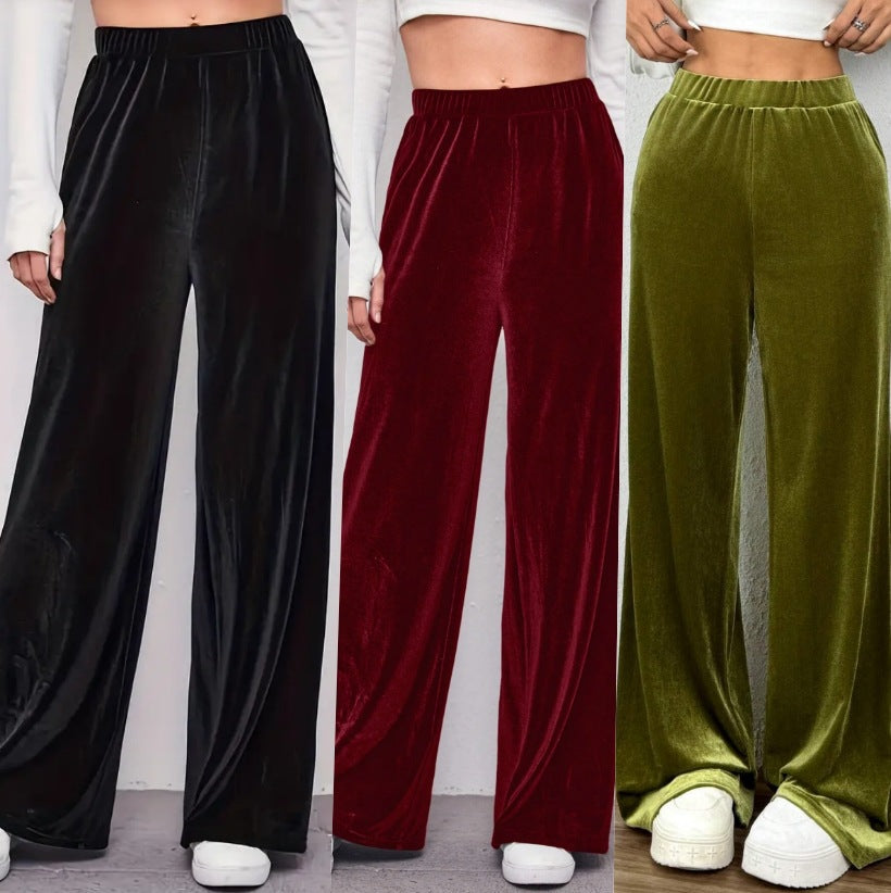 Women's Casual Loose-fit Wide-leg Pants