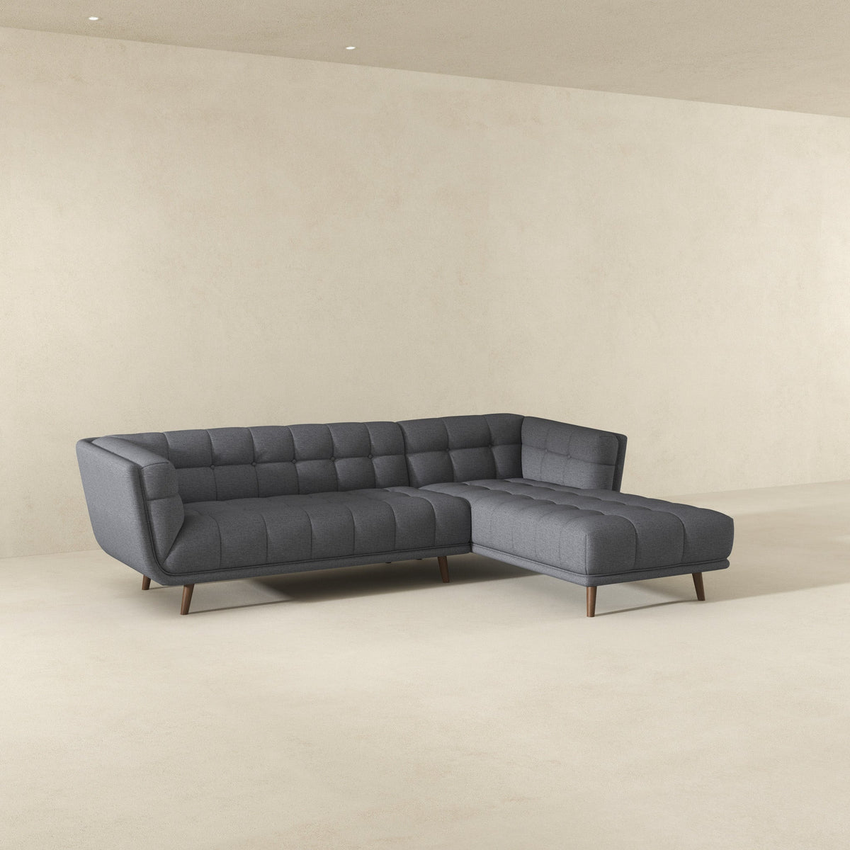 Addison Right Sectional Ash