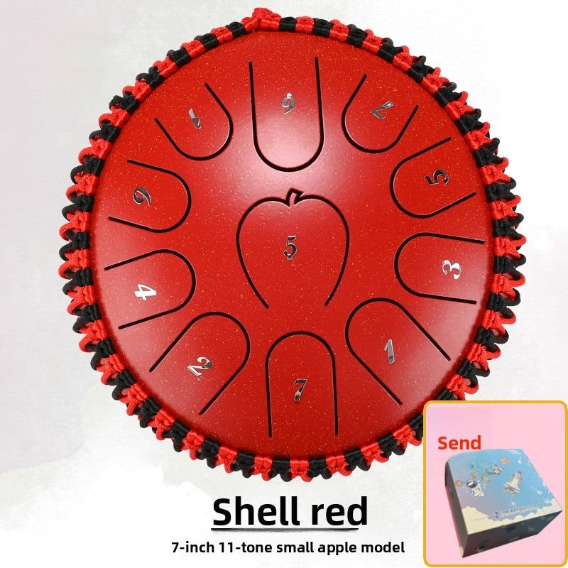 Apple-Shell Ethereal Steel Tongue Drum