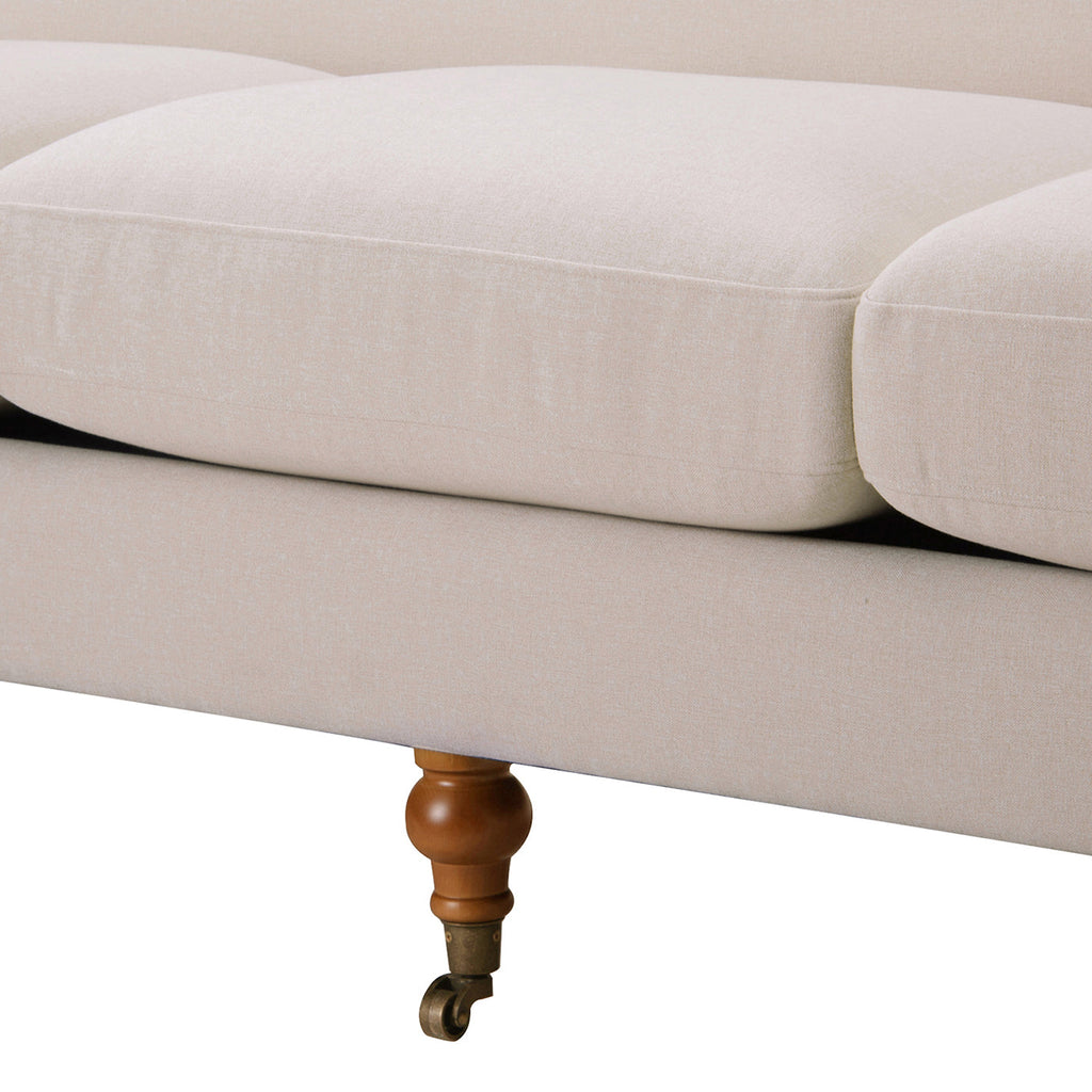 Alana Lawson Three-Cushion Tightback Sofa, Sky Neutral