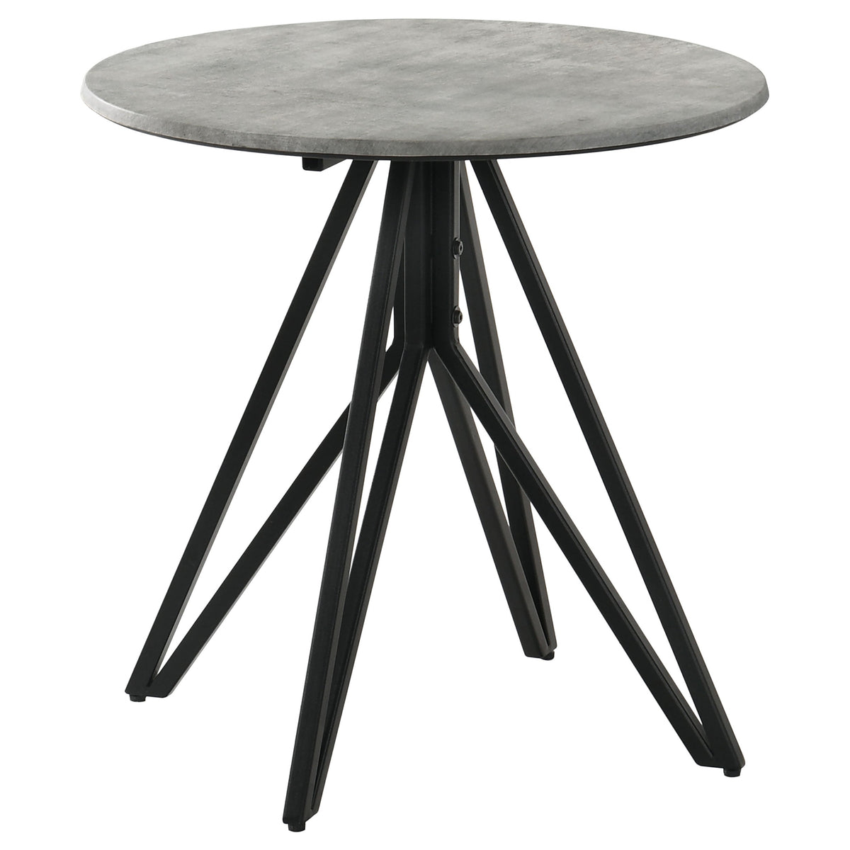 Garfield Cement 2-Piece Round SmartTop Coffee and End Table Set