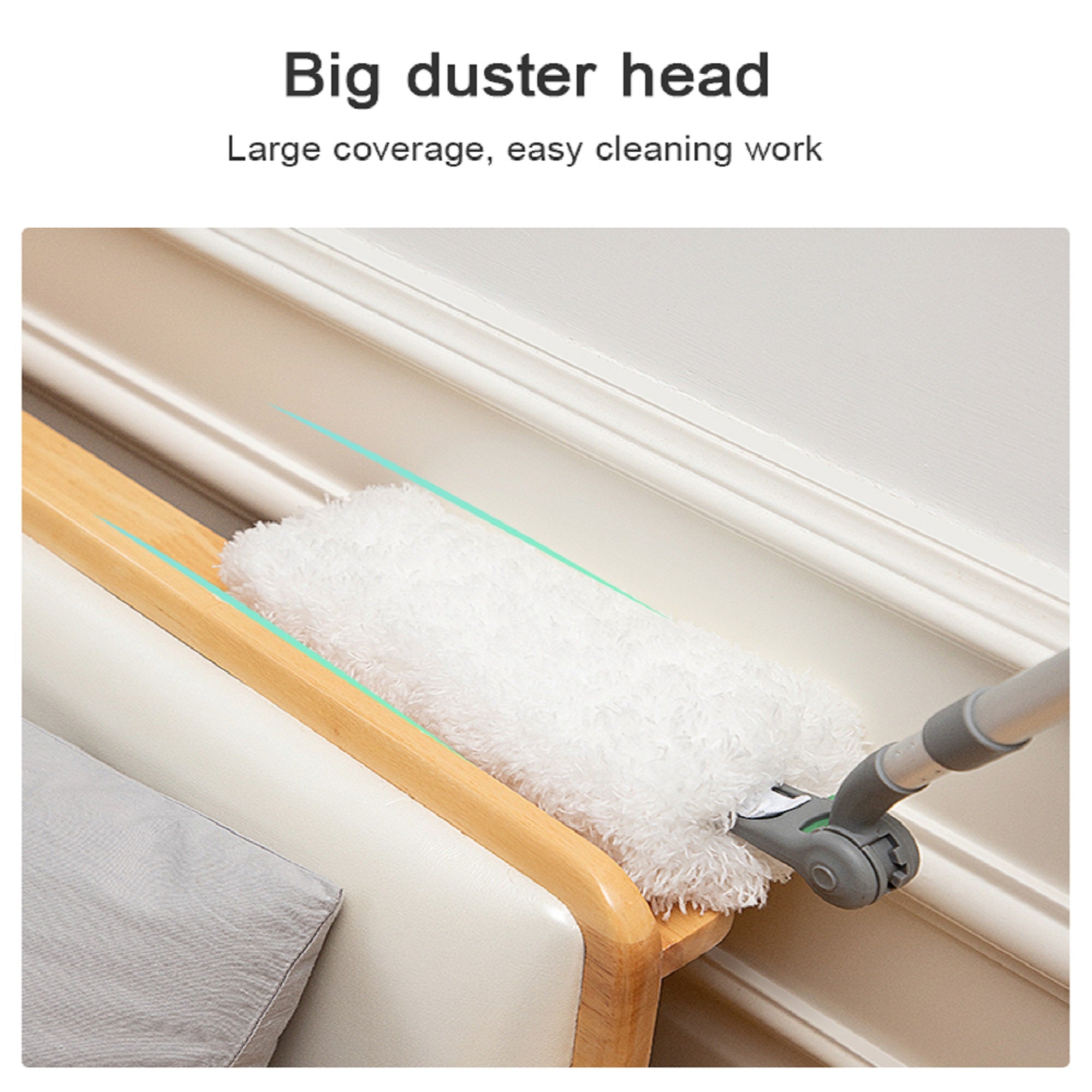 Long Handle Duster With Extension Bar
