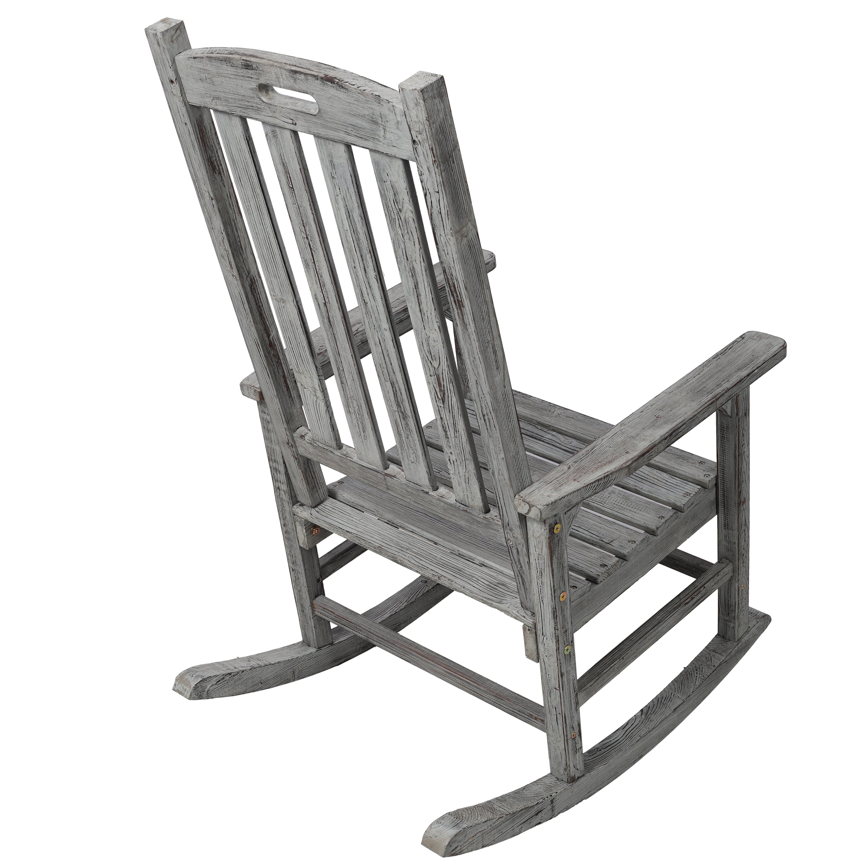 Wooden Oversized Porch Rocker Chair