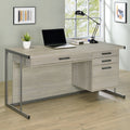 Brisley Whitewashed Office Desk