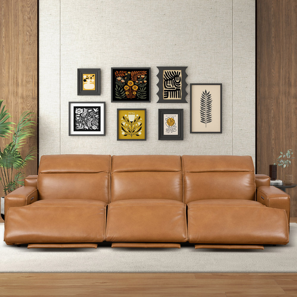 Urbana Triple Power Recliner Sofa