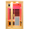 Two-Person Hemlock Far-Infrared Heating Sauna
