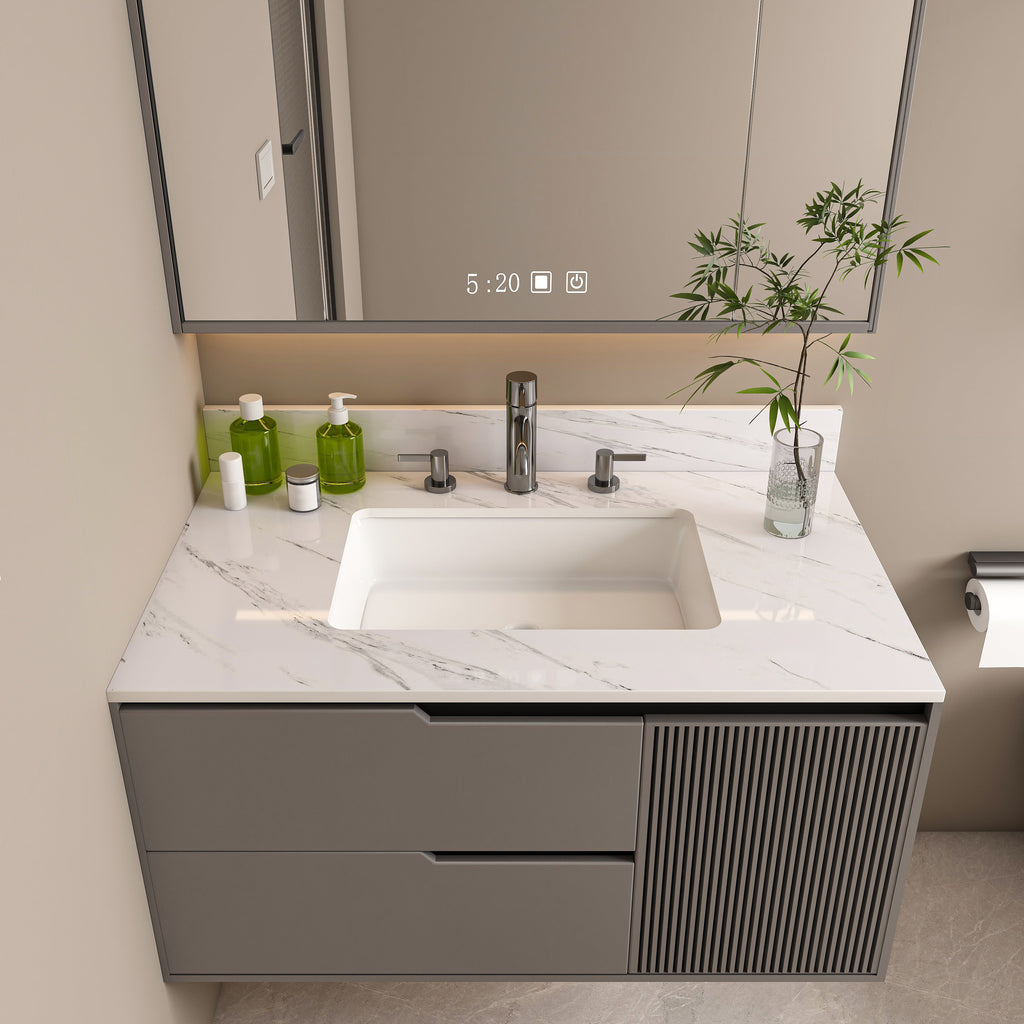 37 Inch Marble Vanity Top