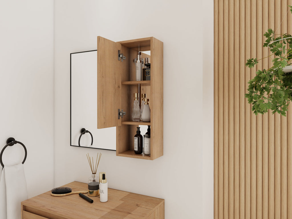 10'' Wall Mounted Storage Cabinet with Soft Close Door