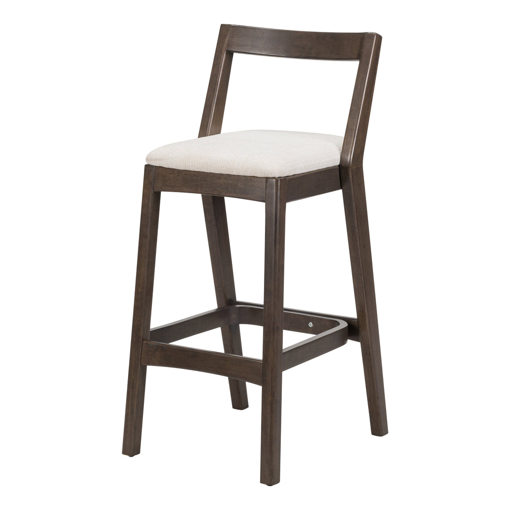Jasper Indoor Rubberwood Barstool