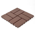 Plastic Interlocking Decking Tiles - 44 Packs
