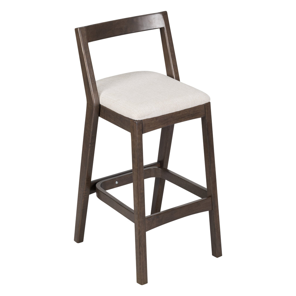 Jasper Indoor Rubberwood Barstool