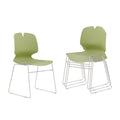 Modern Stacking Office Chair Set of 4
