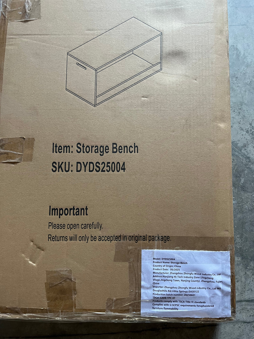 Open Toy Storage Box for Kids