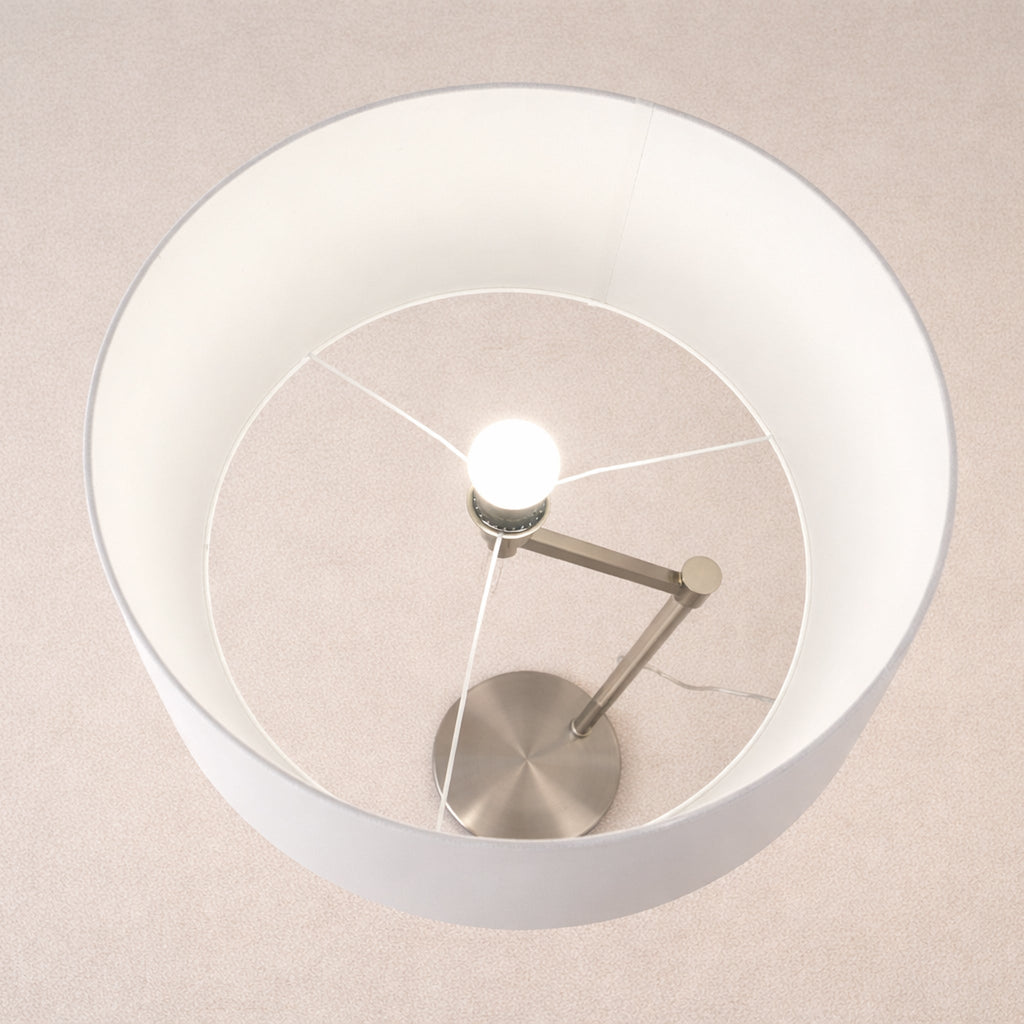 Horizon Brushed Nickel Table Lamp