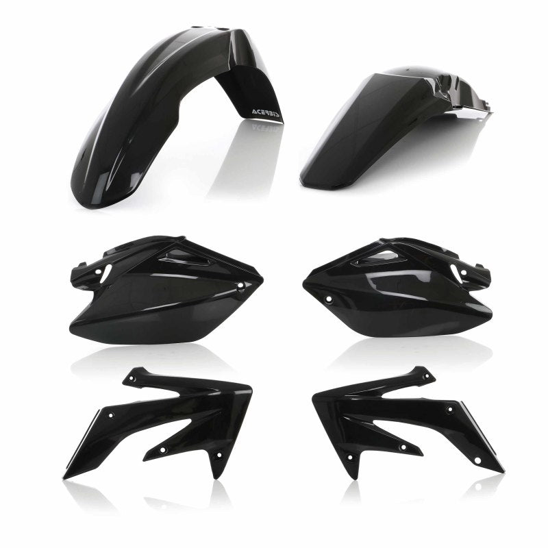 Acerbis 04-05 Honda CRF250R Plastic Kit - Black 2040960001