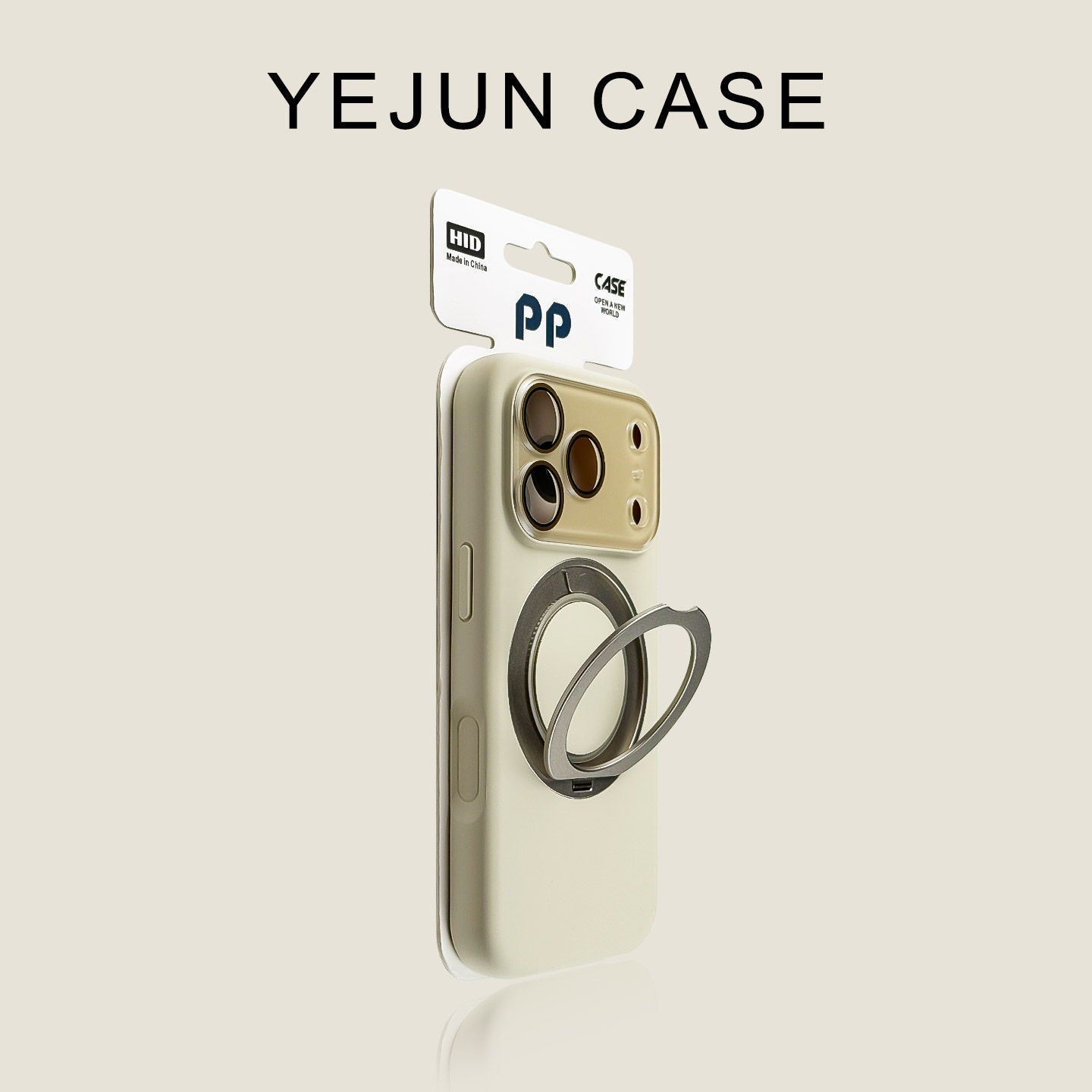 Lens-covering, All-around Pivot-rotating Phone Case