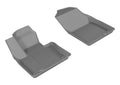 3D MAXpider 2015-2019 Volvo XC90 Kagu 1st Row Floormat - Gray L1VV02011501