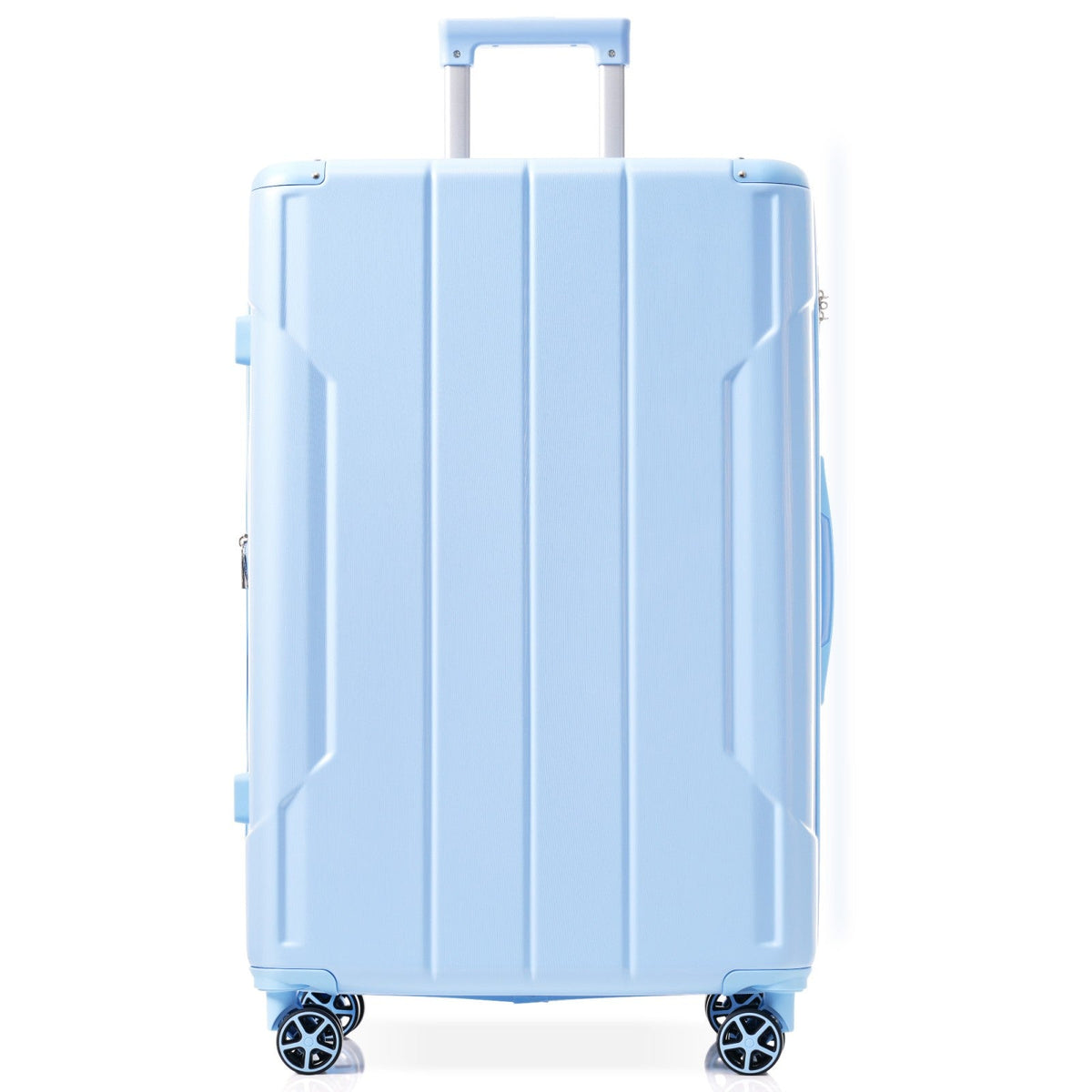Lightweight Durable ABS Hardshell Luggage - 24 Inch Checked Travel Suitcase