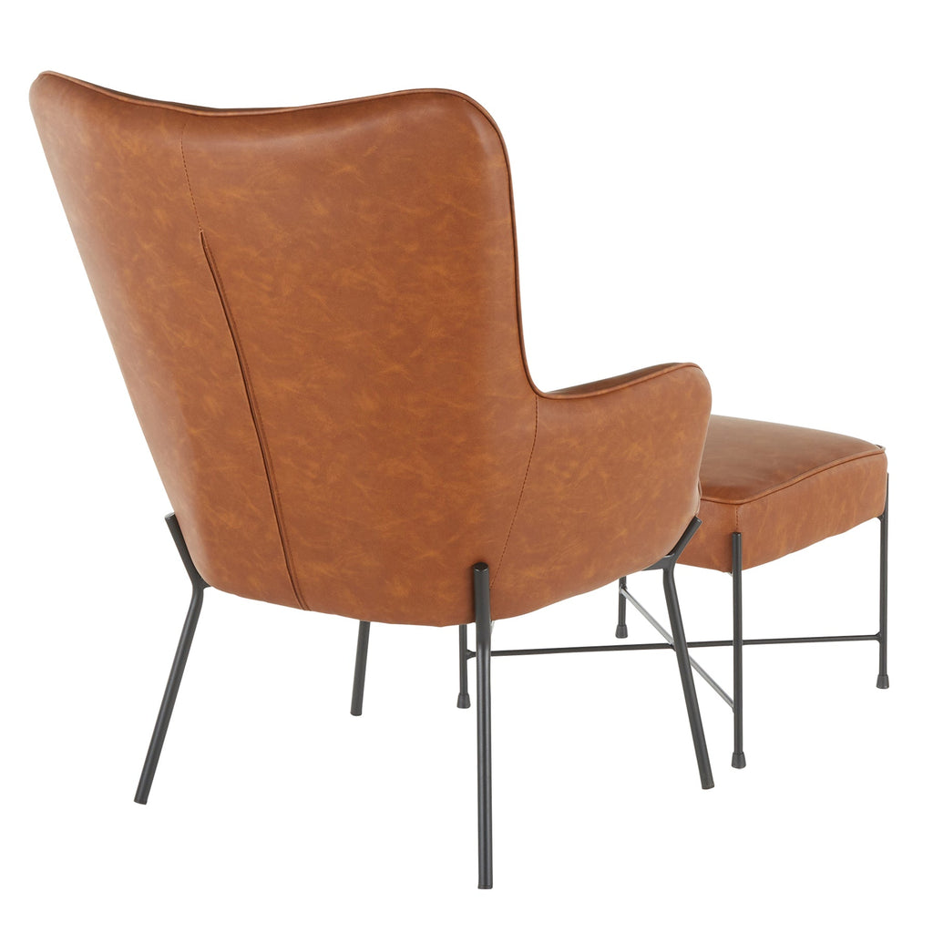 Izzy Lounge Chair and Ottoman Set