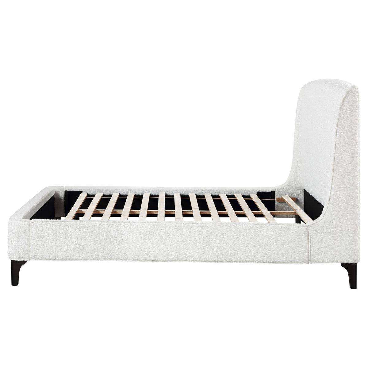 Theodore Snow Upholstered Queen Wingback Bed