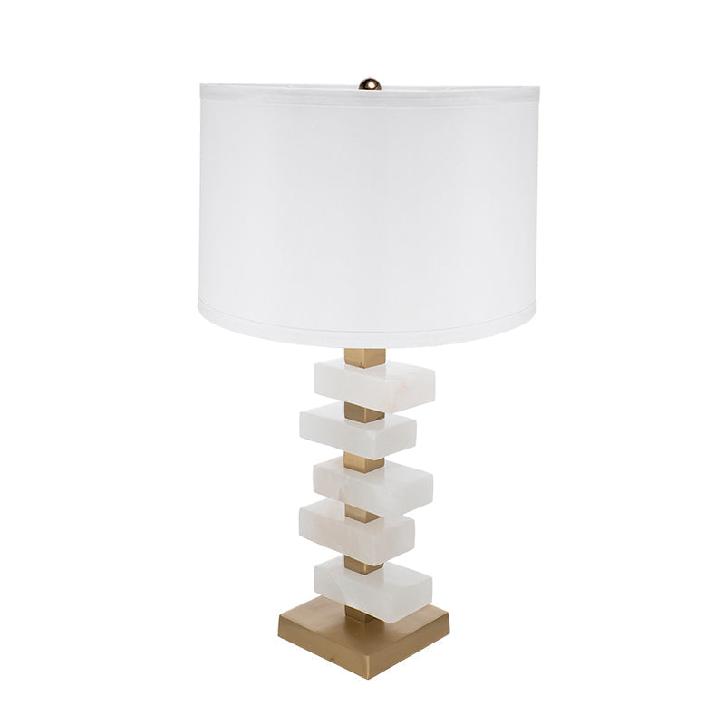 Modern Table Lamp with Golden Finish