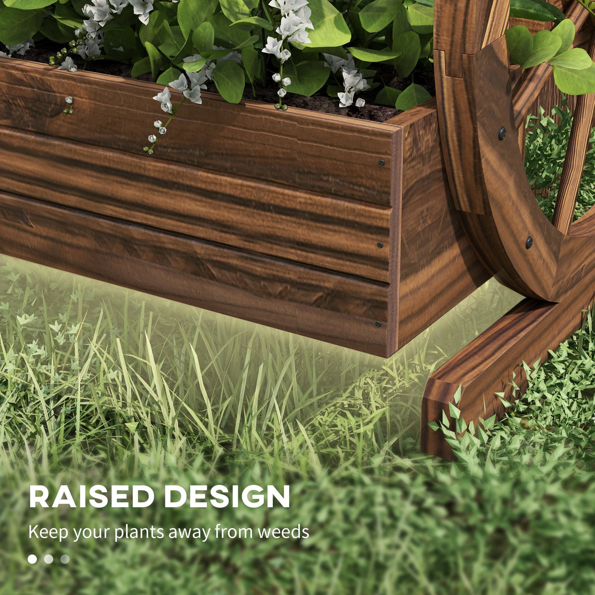 Outsunny 3-Tier Raised Garden Bed