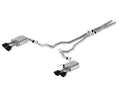 Ford Racing 2024 Mustang 5.0L Extreme Non-Active Cat-Back Exhaust w/Valance - Black Tip M-5200-M5EBV