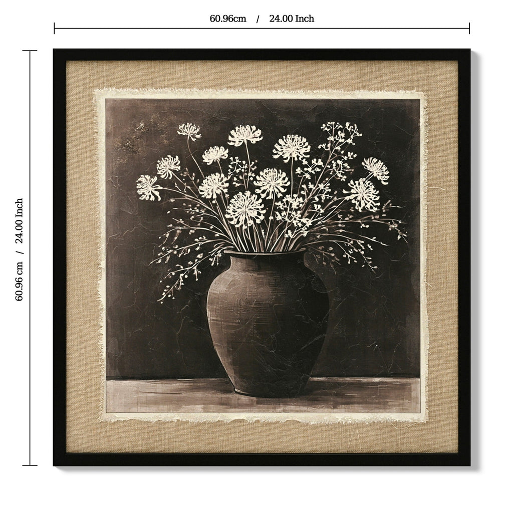 Artistic Path Abstract Flower Bouquet Wall Art