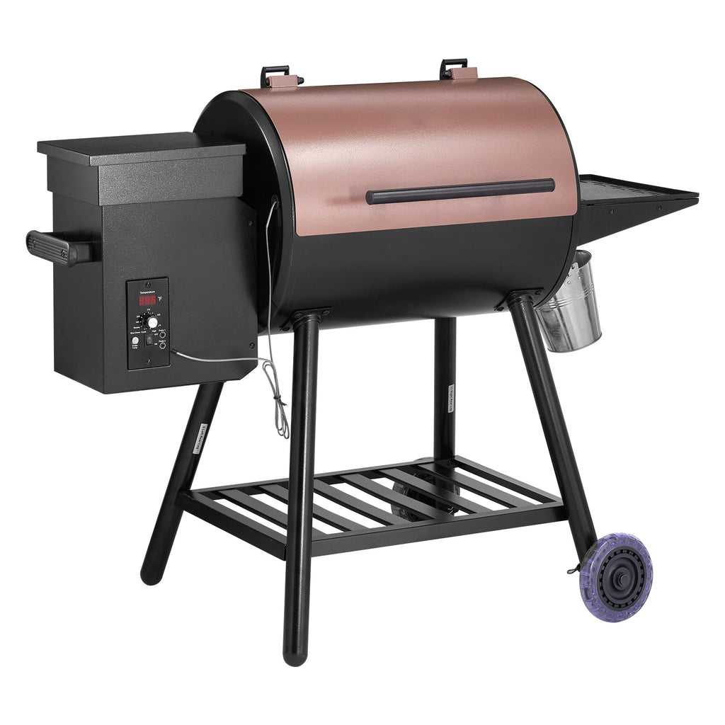 Wood Pellet Grill Smoker Outdoor Electric BBQ Grill