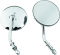 Bikers Choice 4in Round Mirror Chrm (Short-L) 489712