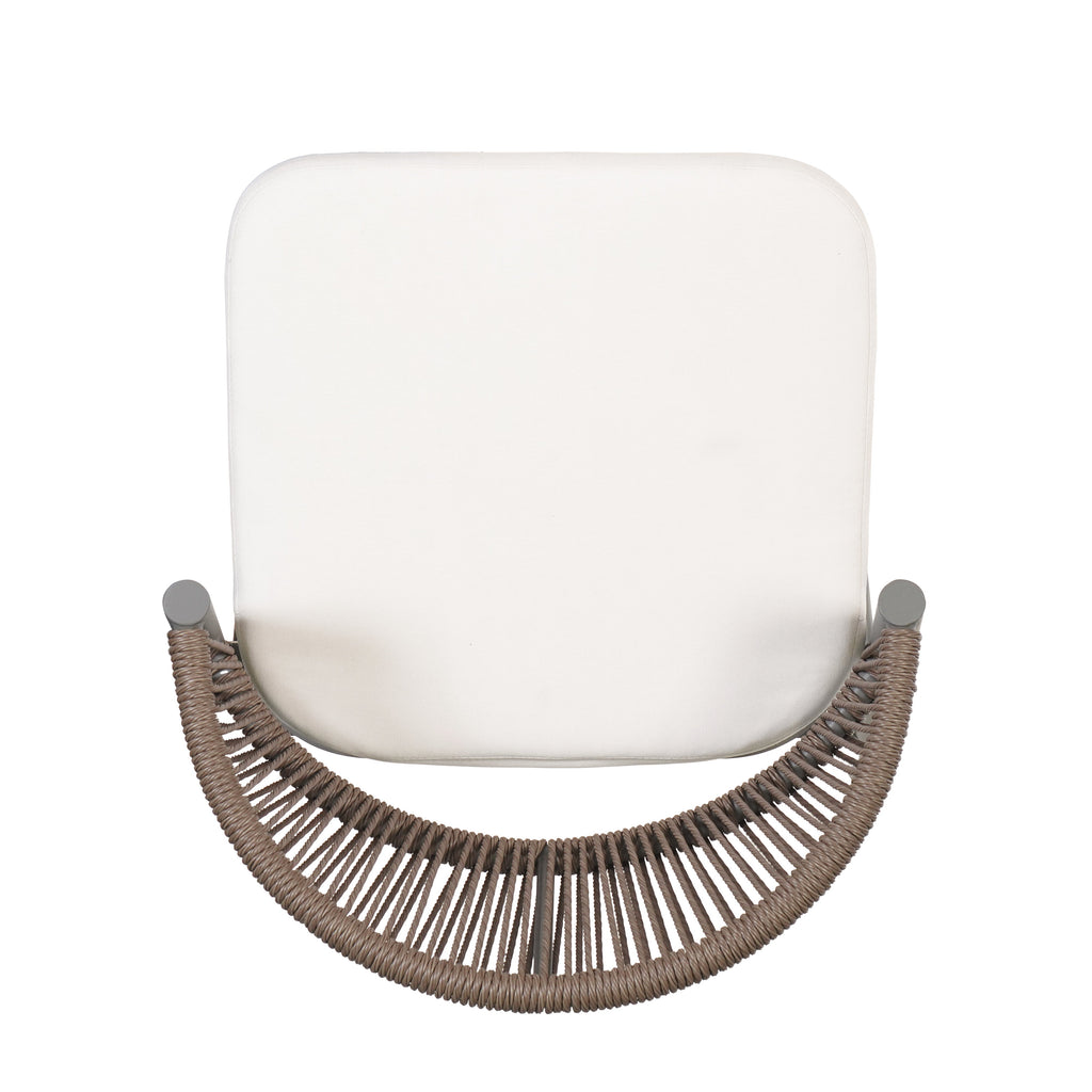 Outdoor 30.25" Seat Height Metal Frame Barstools